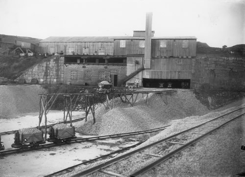 Knuseværket 1920erne. Knuseværket 1920erne.